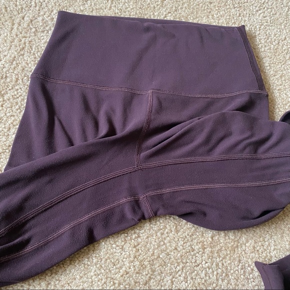 Lululemon Align Pant 28” Size 4 Plum Shadow - Picture 6 of 10